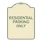 Signmission Reserved Parking Residential Parking Heavy-Gauge Aluminum Sign, 24" x 18", TG-1824-23034 A-DES-TG-1824-23034 - alternate 1